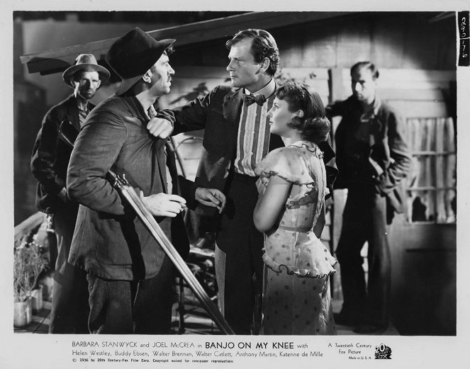 Banjo on My Knee - Cartões lobby - Joel McCrea, Barbara Stanwyck