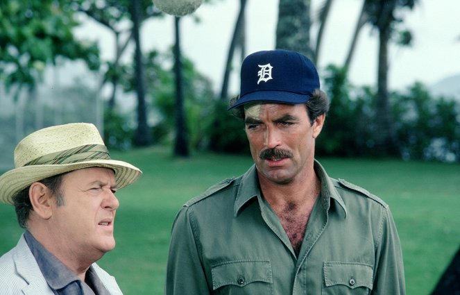 Magnum, P.I. - Season 4 - Luther Gillis: File #521 - Photos - Eugene Roche, Tom Selleck