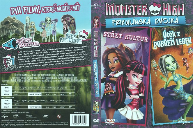 Monster High: Escape from Skull Shores (2012) | Gallery - Covers | ČSFD.cz