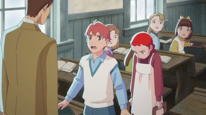 Anne Shirley - Nanika o tanošimi ni šite macu to iu koto ga, sono urešii koto no hanbun ni ataru no jo - De la película