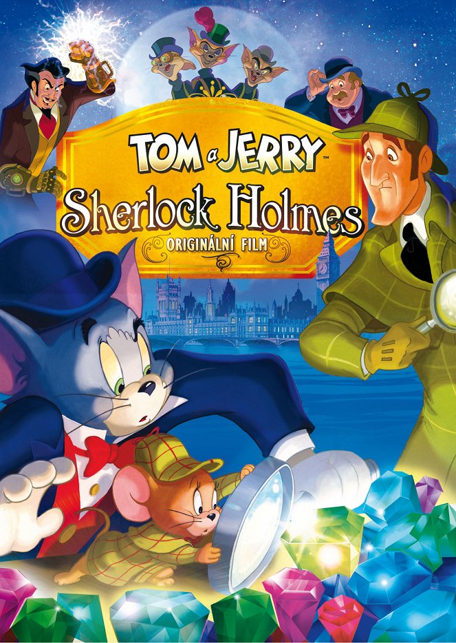 Tom a Jerry: Sherlock Holmes - Plakáty