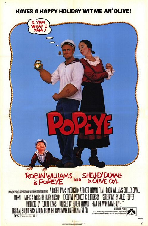 Popeye - Der Seemann mit dem harten Schlag - Plakate