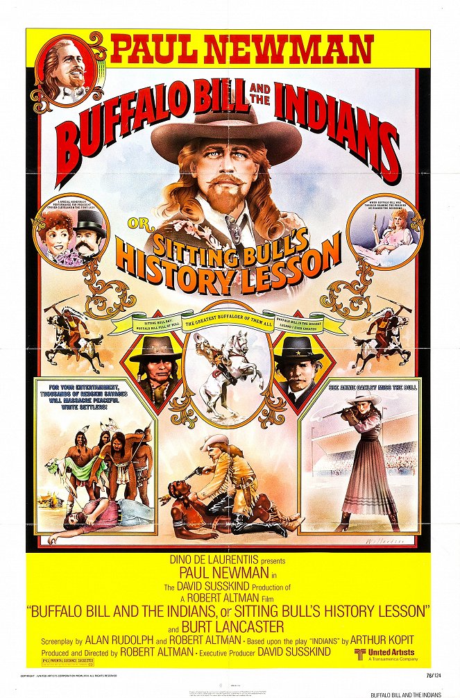 Buffalo Bill és az indiánok, avagy Sitting Bull történelemórája - Plakátok