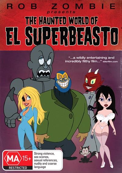 The Haunted World of El Superbeasto - Posters