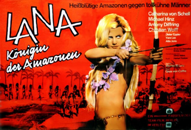 Lana - Königin der Amazonen - Plakaty