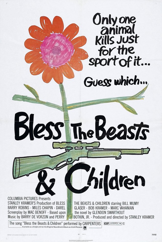 Bless the Beasts & Children - Affiches