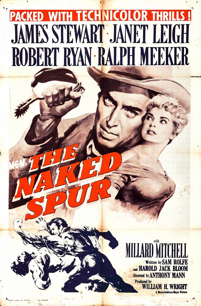 The Naked Spur - Posters