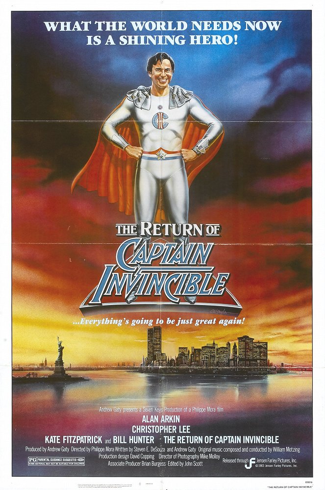 The Return of Captain Invincible - Posters