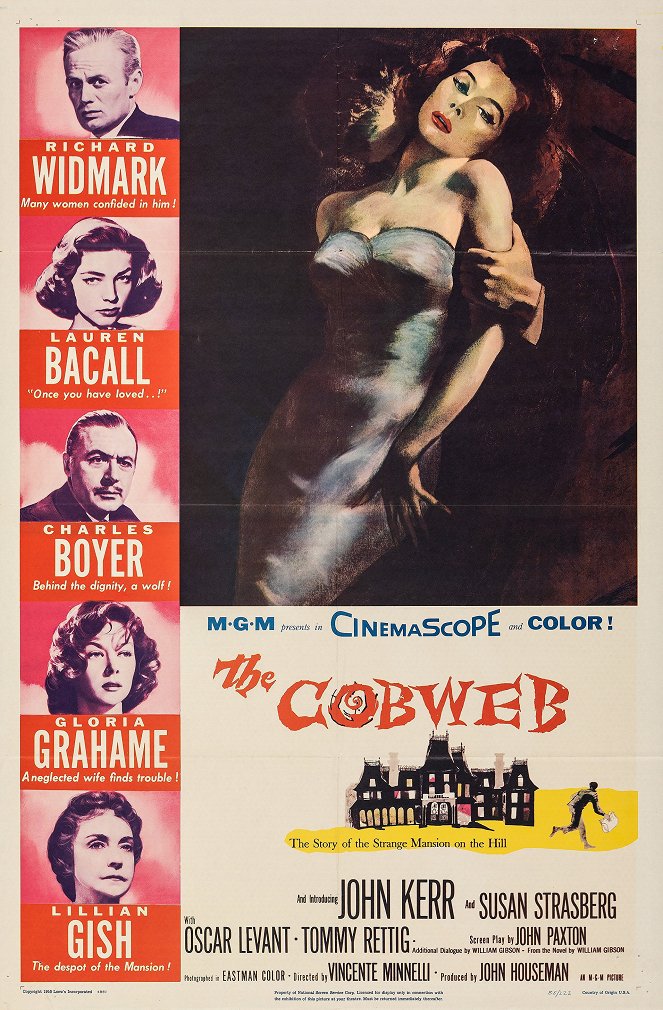 The Cobweb - Plakátok