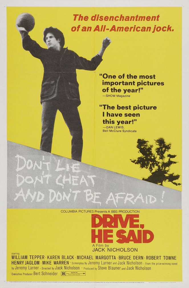 Drive, He Said - Plakate