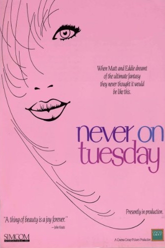 Never on Tuesday - Plakátok