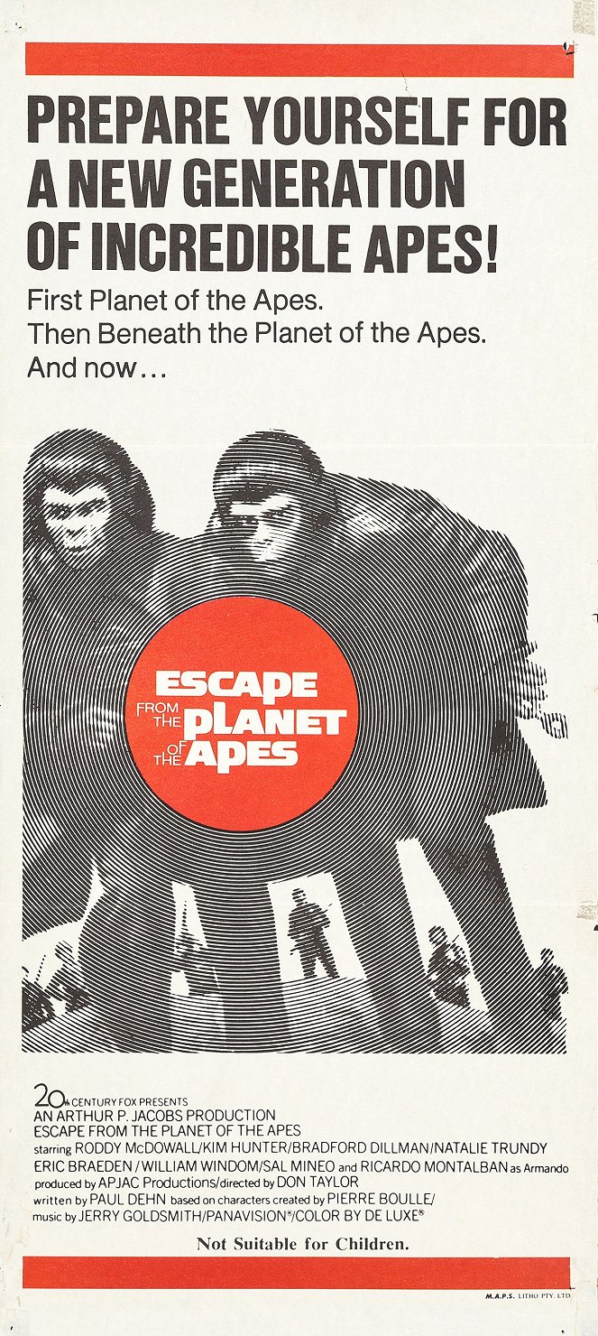 Escape from the Planet of the Apes - Posters