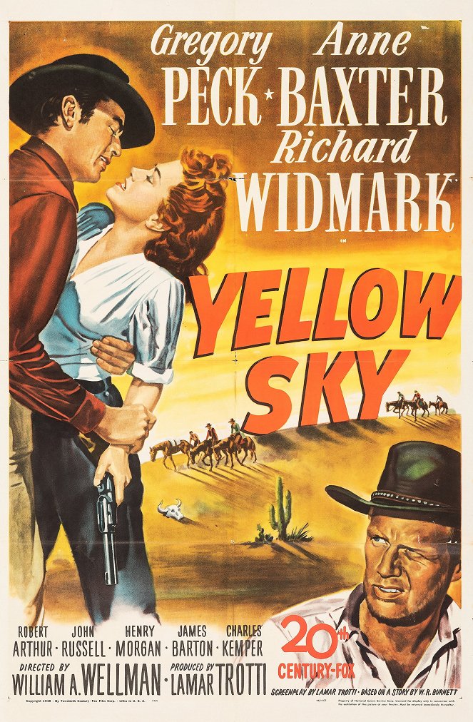 Yellow Sky - Posters