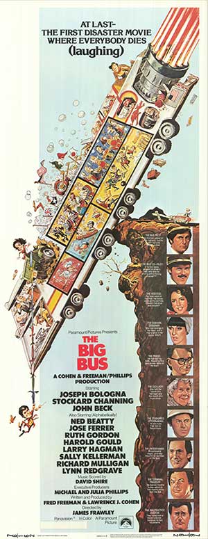 Die haarsträubende Reise in einem verrückten Bus - Plakate