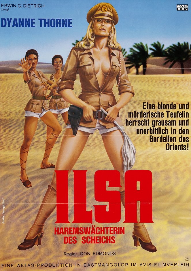 Ilsa - Haremswächterin des Ölscheichs - Plakate