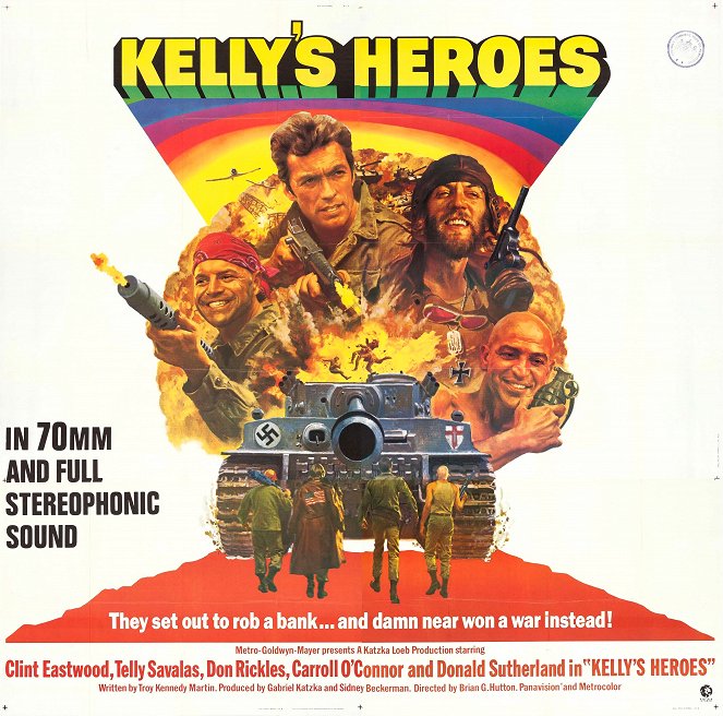 Kellyho hrdinové - Plagáty