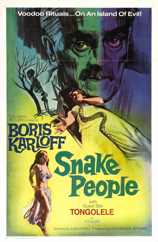 Isle of the Snake People - Posters