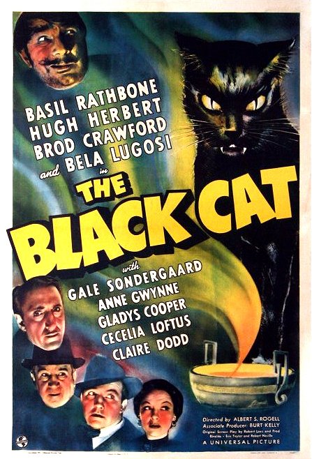 El gato negro - Carteles