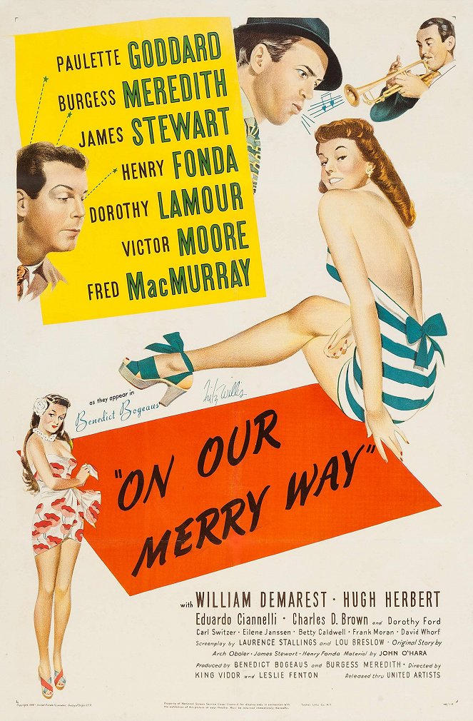 On Our Merry Way - Plakáty
