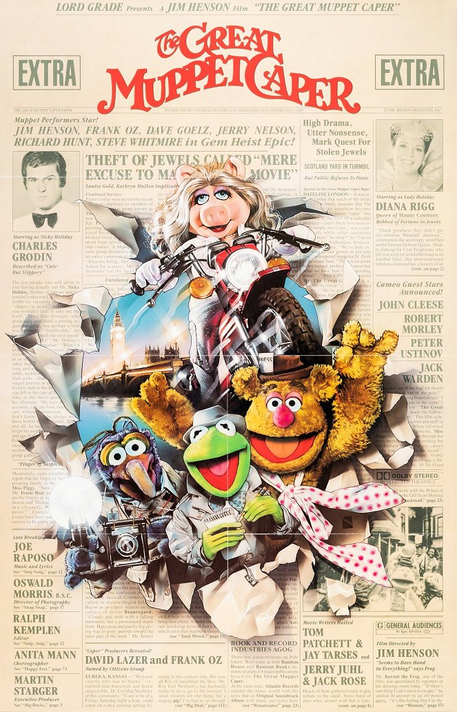 Der Grosse Muppet Krimi - Plakate