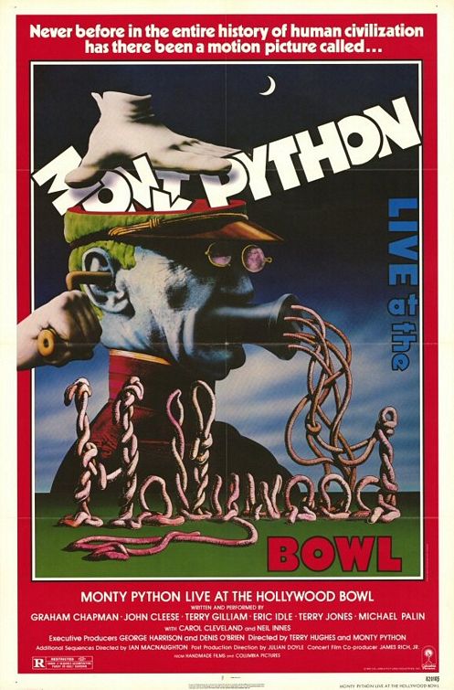 Monty Python Live at the Hollywood Bowl - Carteles