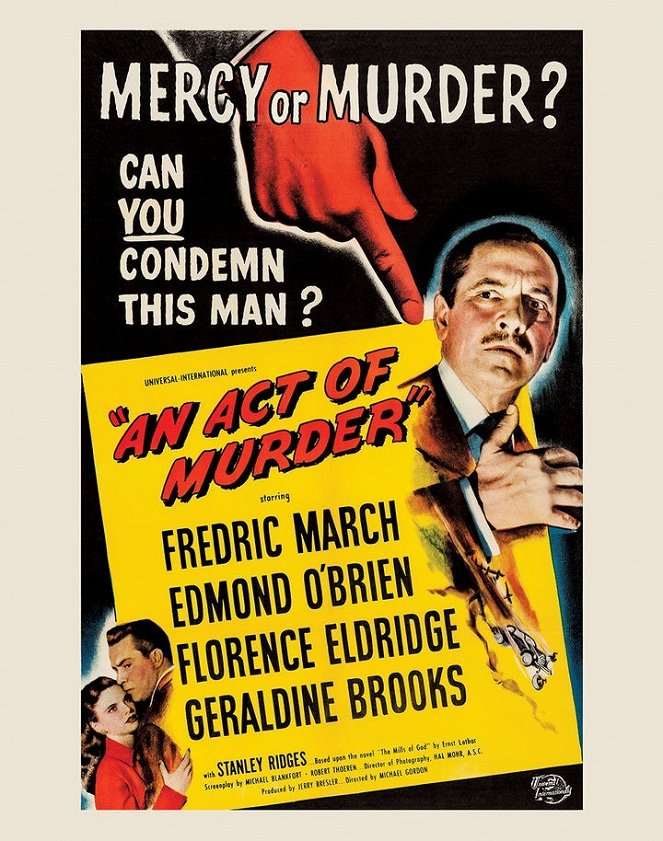An Act of Murder - Posters