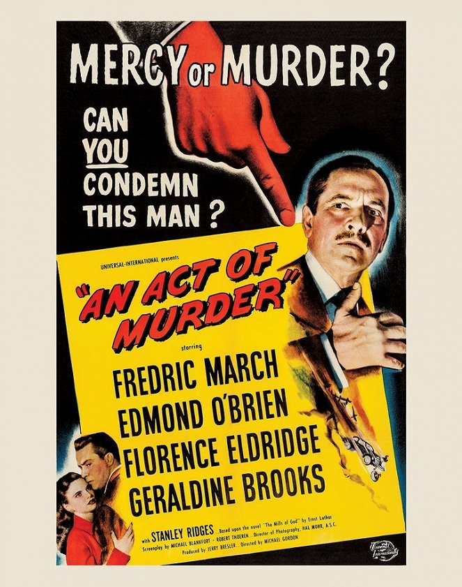 An Act of Murder - Carteles