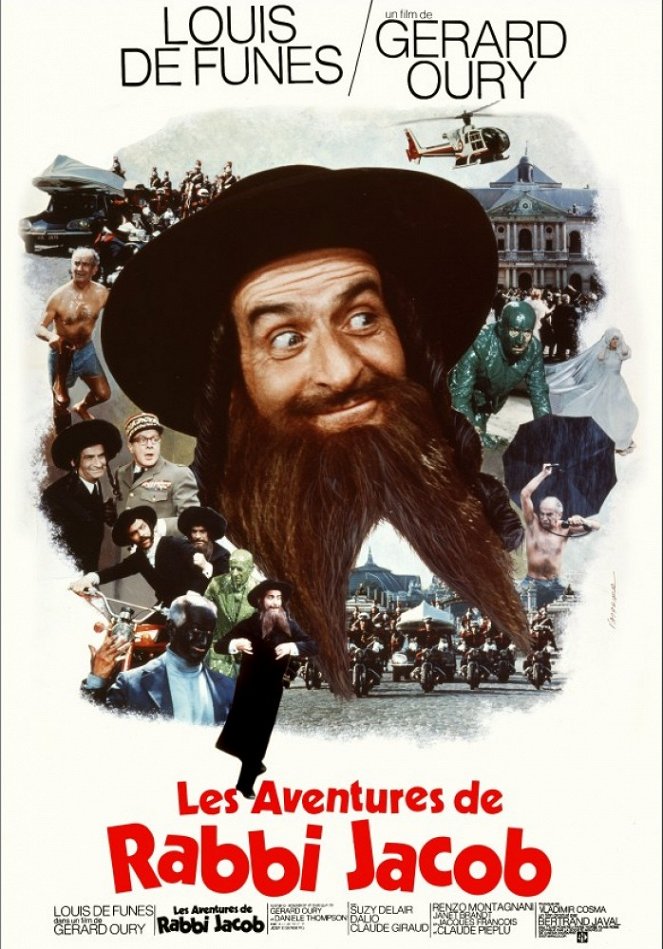 The Mad Adventures of Rabbi Jacob - Posters