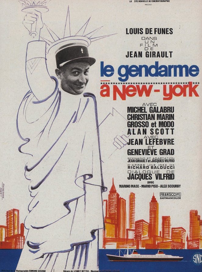 Le Gendarme à New York - Posters