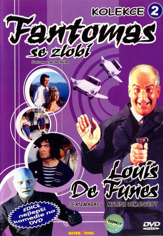 Fantomas se zlobí - Plakáty