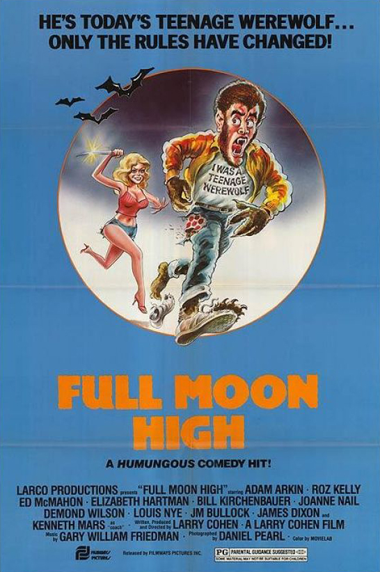 Full Moon High - Affiches