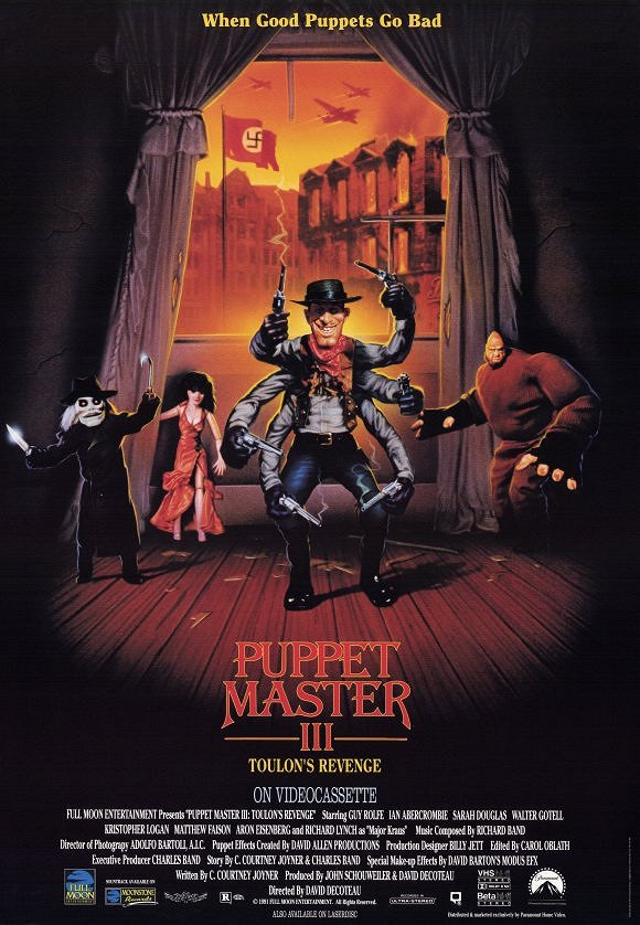 Puppet Master III: Toulon's Revenge - Plakaty