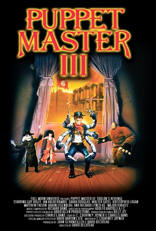 Puppet Master III: Toulon's Revenge - Julisteet