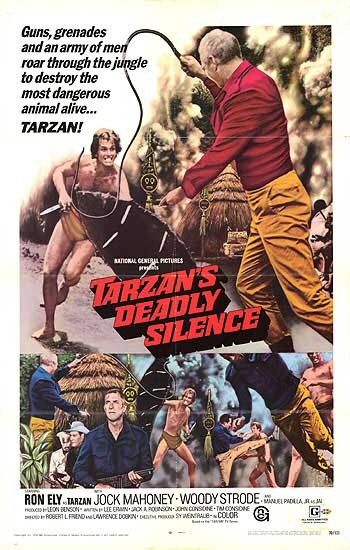 Tarzan's Deadly Silence - Cartazes