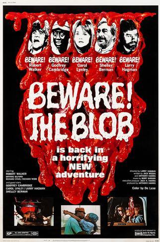 Beware! The Blob - Plakáty