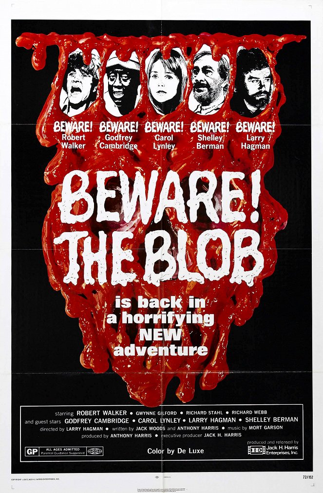 Beware! The Blob - Plakaty