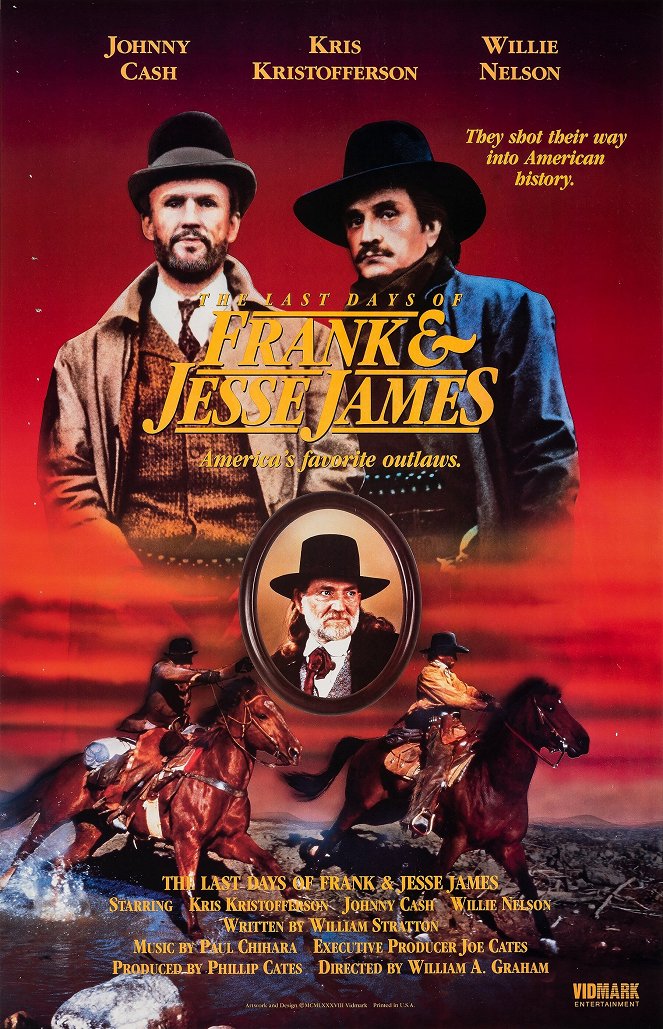 The Last Days of Frank and Jesse James - Plakate