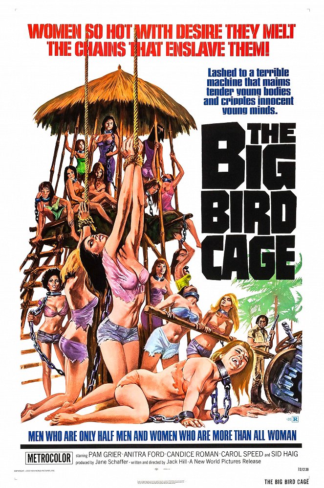 The Big Bird Cage - Plakate