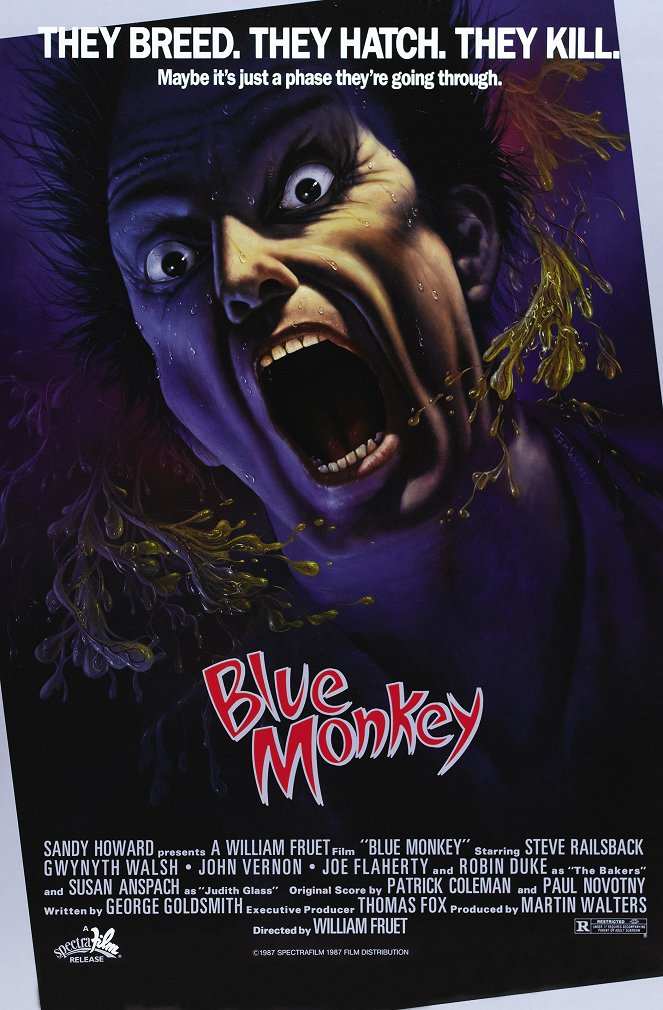 Blue Monkey - Affiches