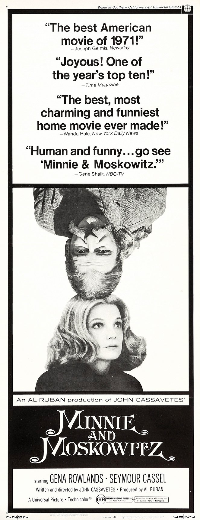 Minnie a Moskowitz - Plakáty
