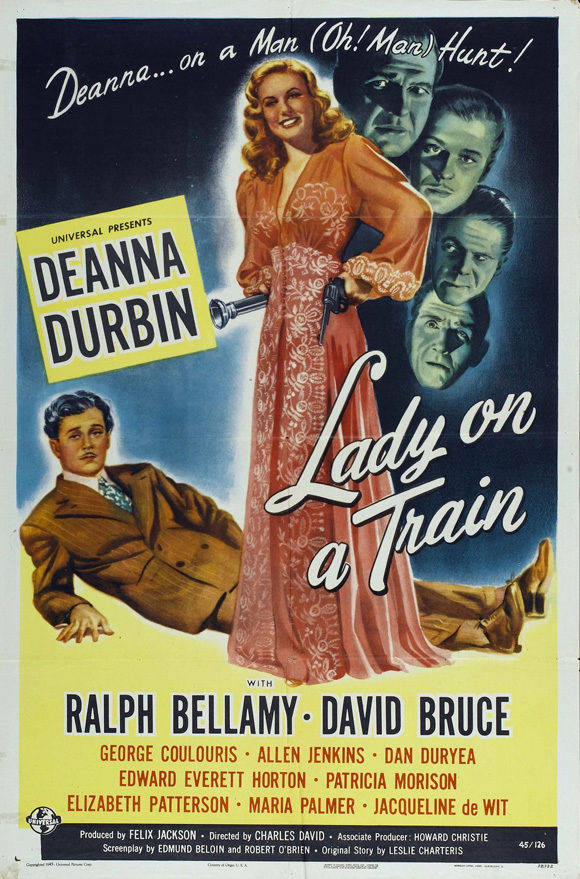 Lady on a Train - Posters