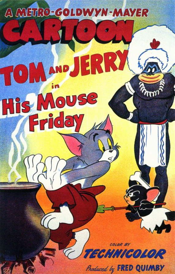 Tom i Jerry - Tom i Jerry - His Mouse Friday - Plakaty