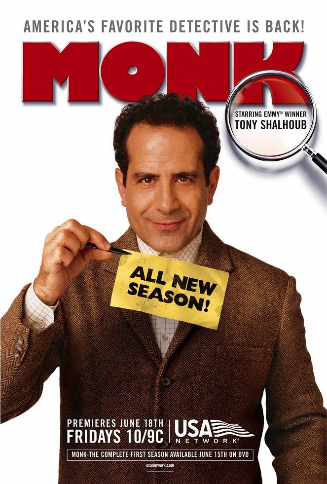 Monk - Monk - Season 3 - Plakate