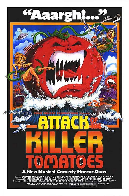 El ataque de los tomates asesinos - Carteles