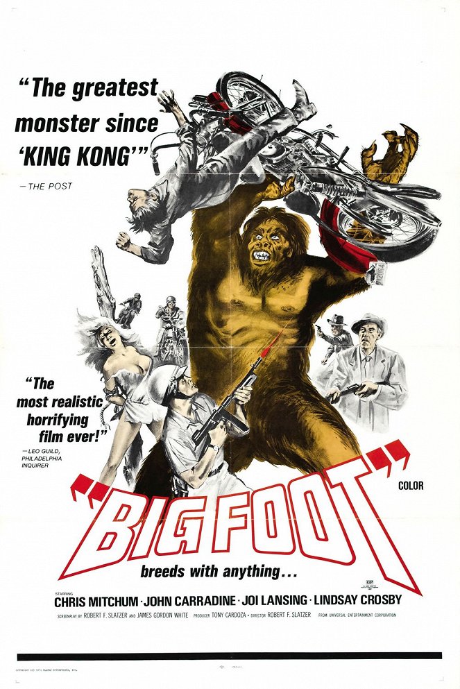 Bigfoot - Plakáty
