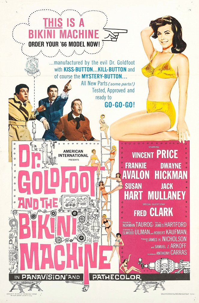 Dr. Goldfoot and the Bikini Machine - Affiches