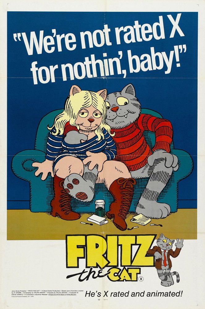 Kocour Fritz - Plakáty