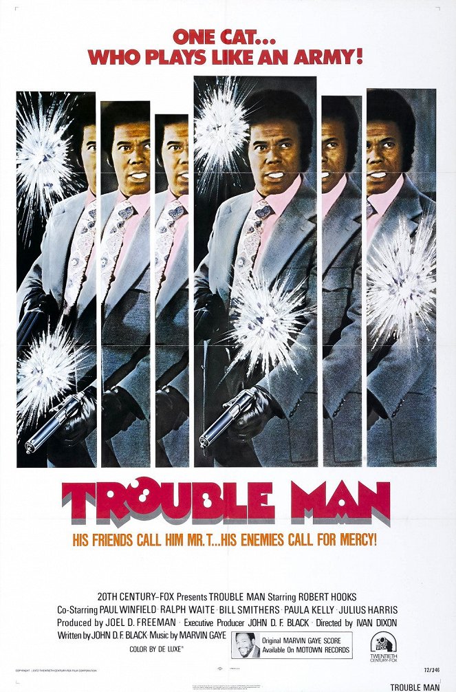 Trouble Man - Carteles