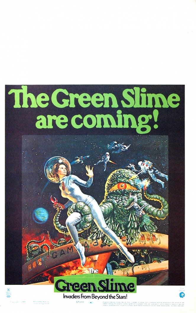 The Green Slime - Plakátok