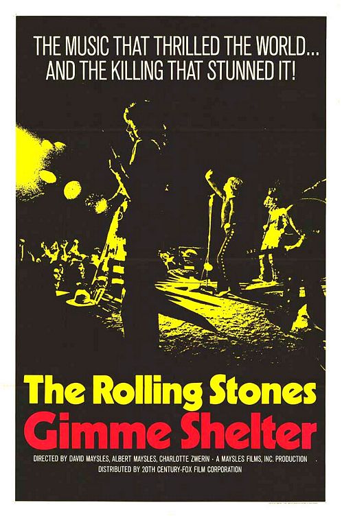 Los rolling Stones (Gimme Shelter) - Carteles